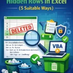 featured image - delete hidden rows in excel
