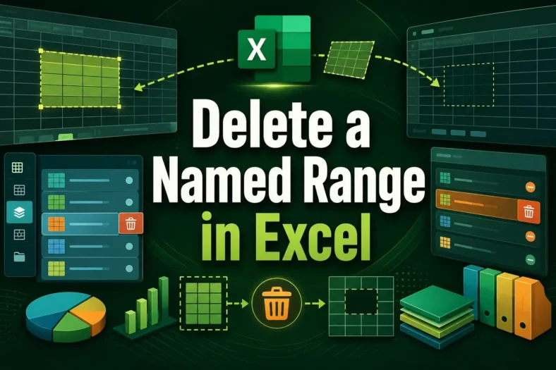 featured image - delete named range excel