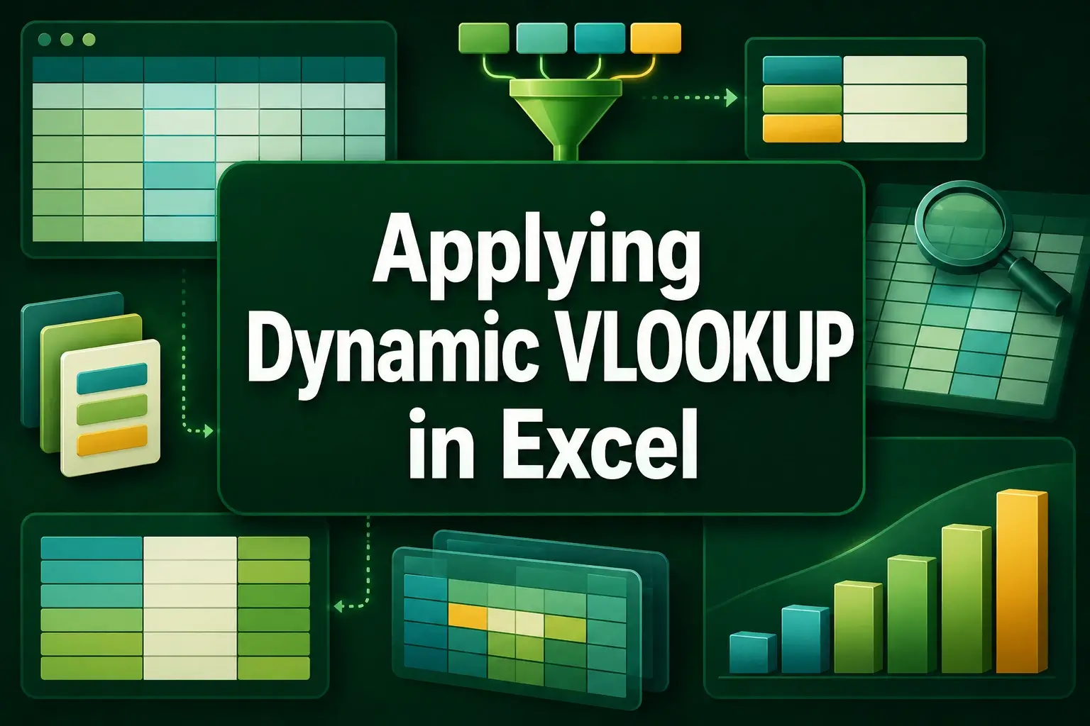 featured image - dynamic vlookup in excel