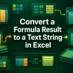 featured image - excel convert formula result to text string