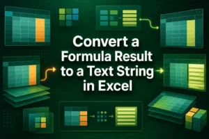 featured image - excel convert formula result to text string