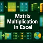 featured image - excel matrix multiplication