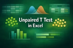 featured image - excel unpaired t test​