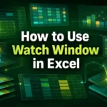 featured image - excel watch window