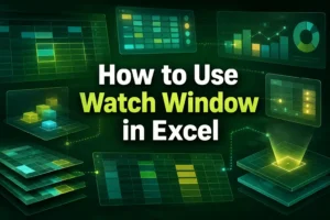 featured image - excel watch window
