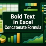 featured image - how to bold text in concatenate formula in excel