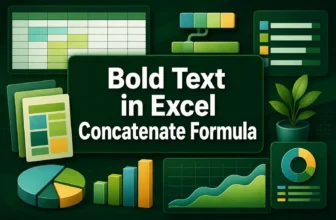 featured image - how to bold text in concatenate formula in excel