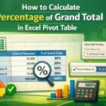featured image - how to calculate percentage of grand total in pivot table​