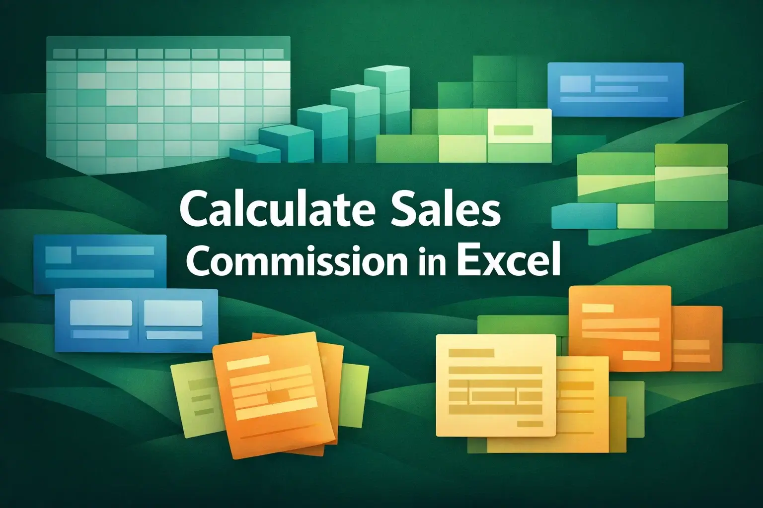 featured image - how to calculate sales commission in excel