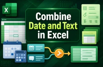 featured image - how to combine date and text in excel