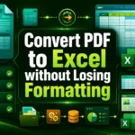 featured image - how to convert pdf to excel without losing formatting