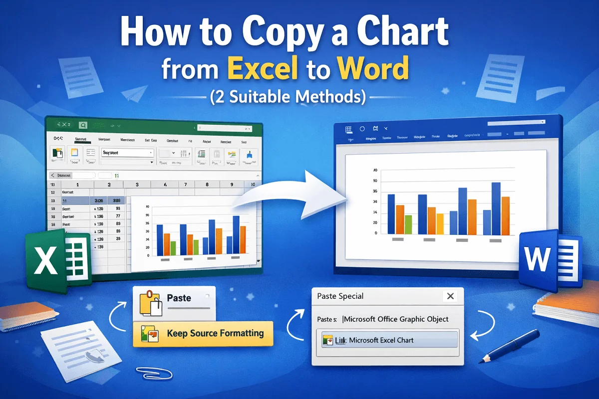 featured image - how to copy a chart from excel to word