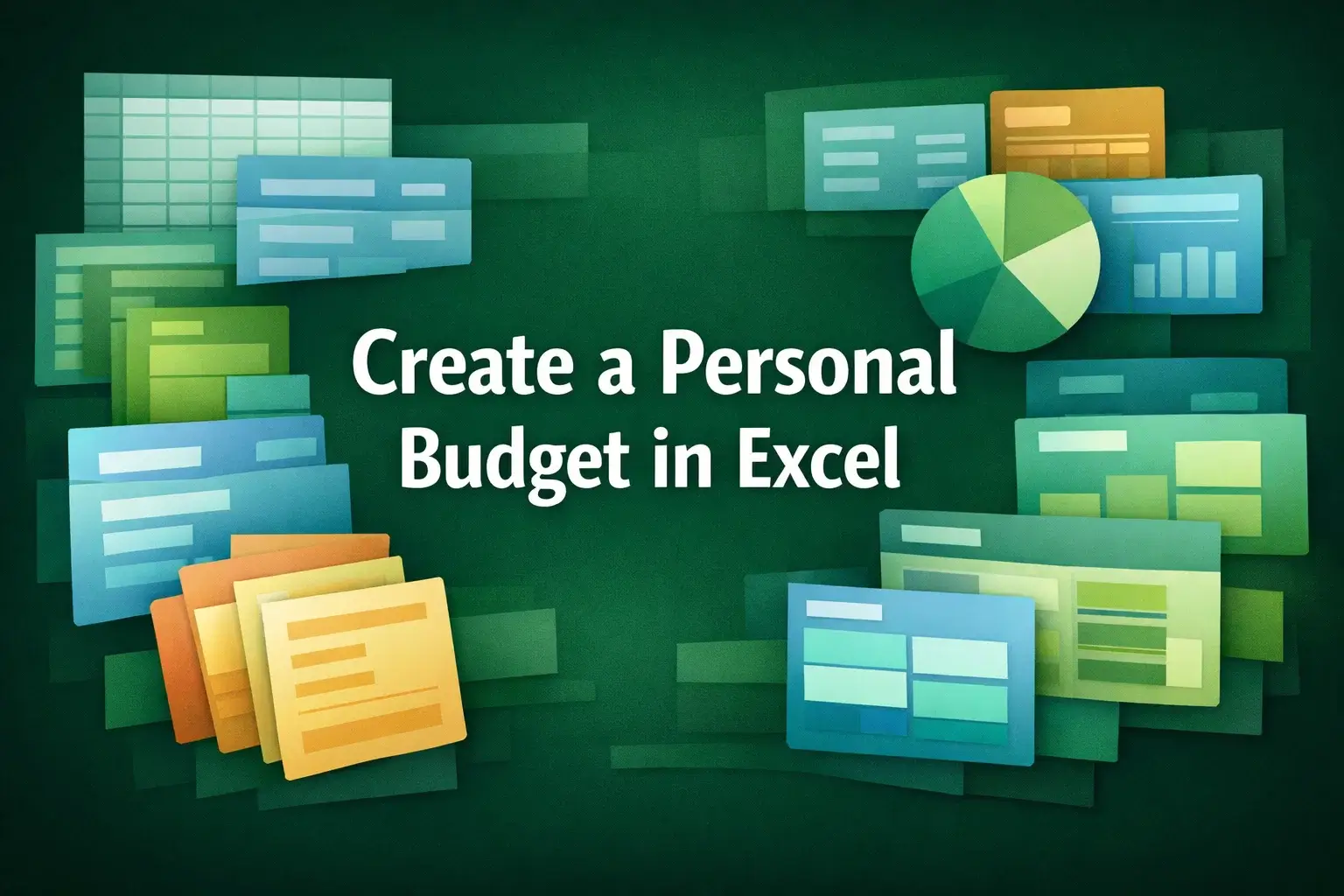 featured image - how to create a personal budget in excel