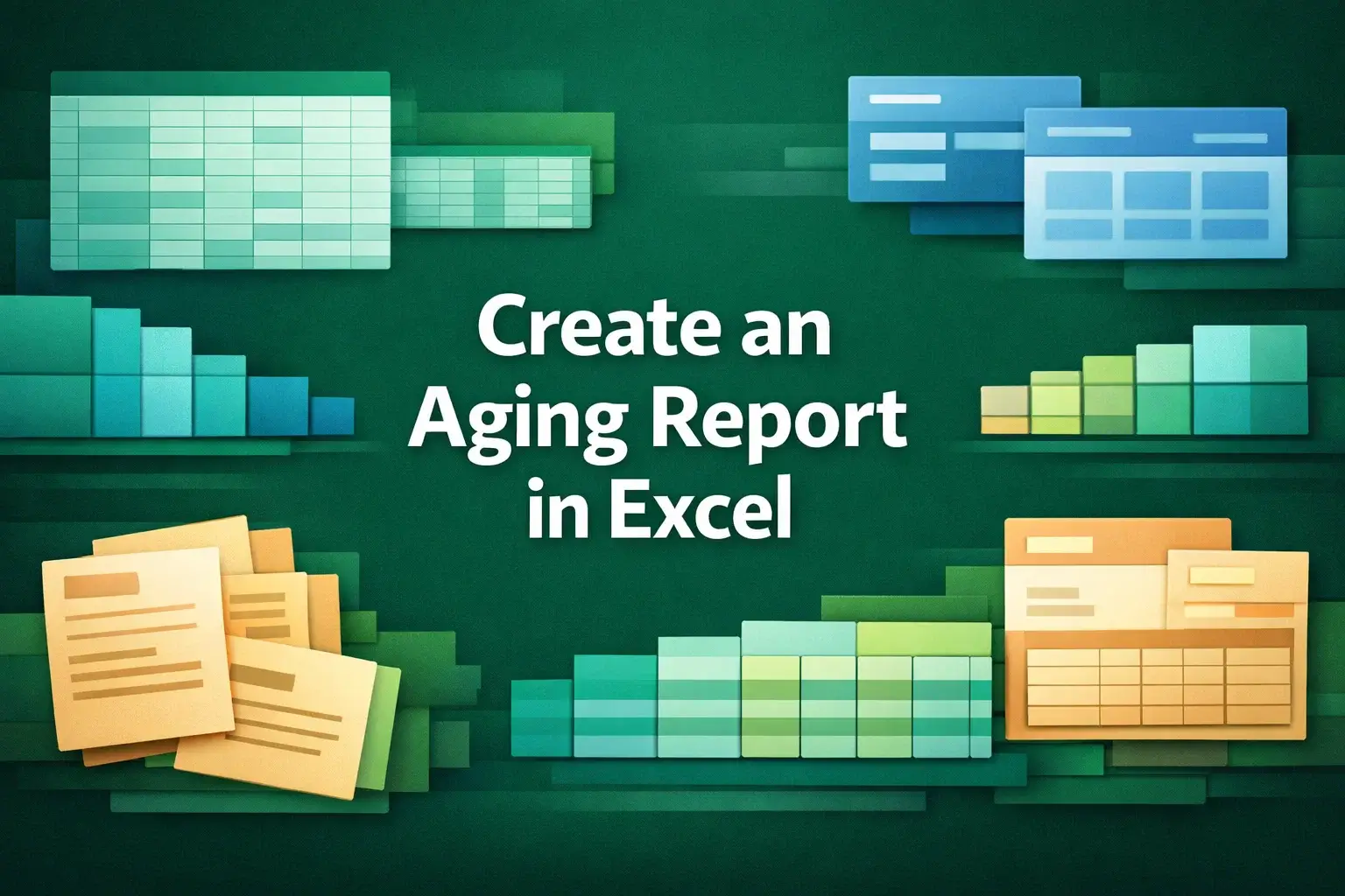 featured image - how to create aging report in excel