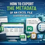 featured image - how to export metadata of excel file​