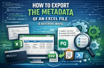 featured image - how to export metadata of excel file​
