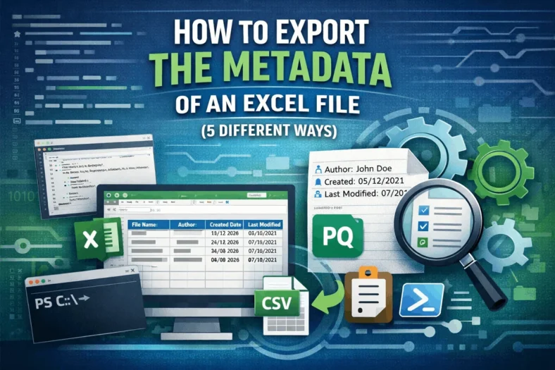 featured image - how to export metadata of excel file​