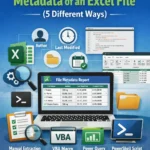 featured image - how to export metadata of excel file​