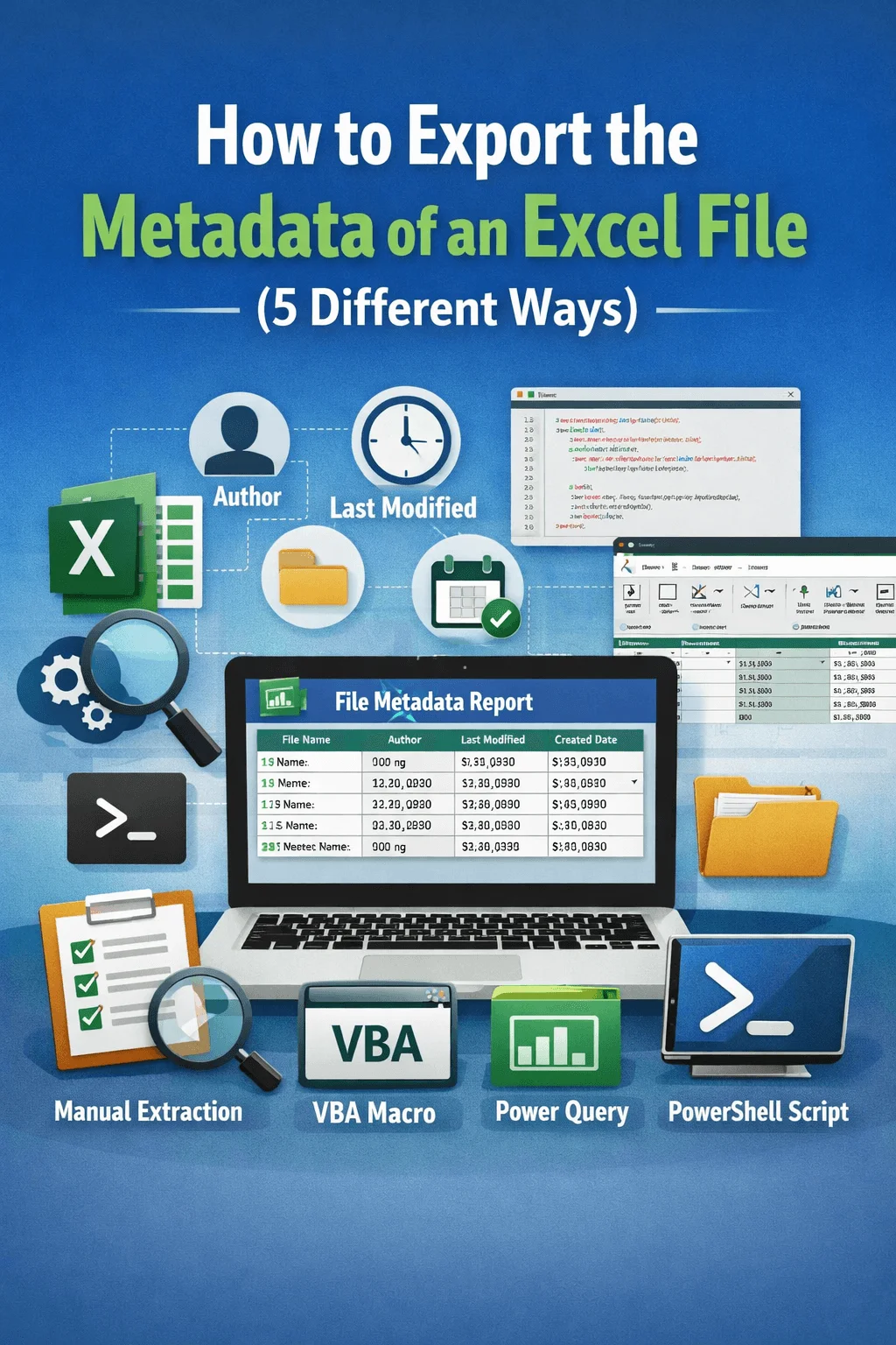 featured image - how to export metadata of excel file​