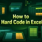 featured image - how to hard code in excel