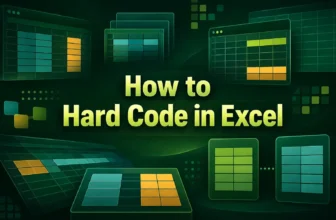 featured image - how to hard code in excel