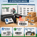 featured image - how to print barcode labels in excel