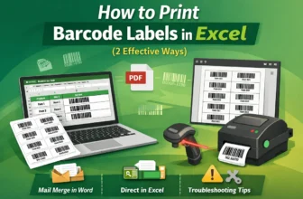 featured image - how to print barcode labels in excel