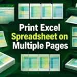 featured image - how to print excel spreadsheet on multiple pages