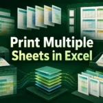 featured image - how to print multiple sheets in excel