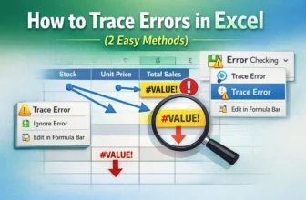 featured image - how to trace errors in excel