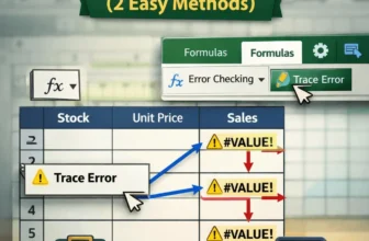 featured image - how to trace errors in excel