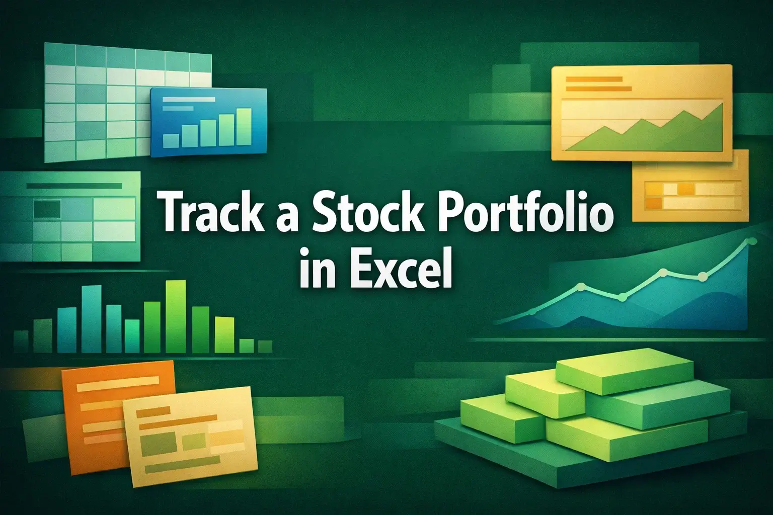 featured image - how to track stock portfolio in excel