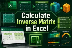 featured image - inverse matrix excel_