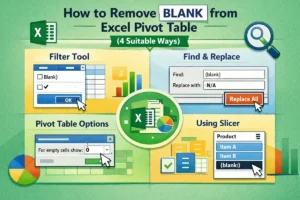 featured image - remove blank from pivot table