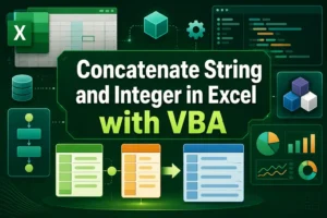 featured image - vba concatenate string and integer