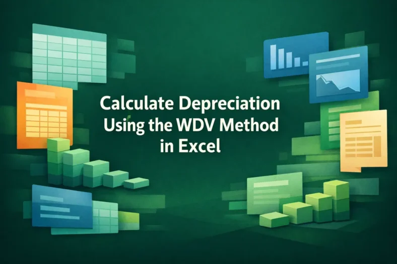 featured image - wdv method of depreciation formula in excel