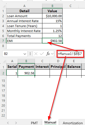 Creating a Home Loan Amortization Schedule