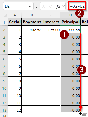Creating a Home Loan Amortization Schedule
