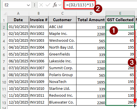 Steps to Do GST Reconciliation in Excel