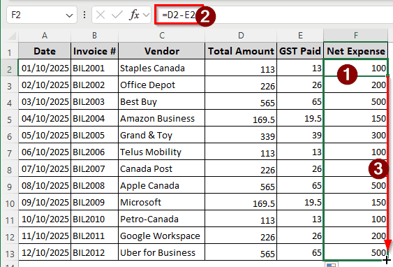 Steps to Do GST Reconciliation in Excel