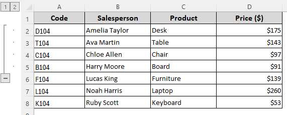 Group by Extracting Unique Values