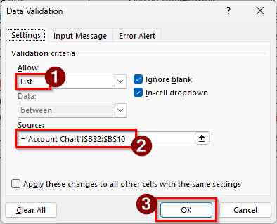Steps to Maintain Accounts for a Small Business in Excel