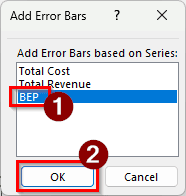 Steps to Make a Break-Even Chart in Excel