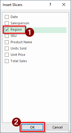Steps to Make a Sales Report in Excel