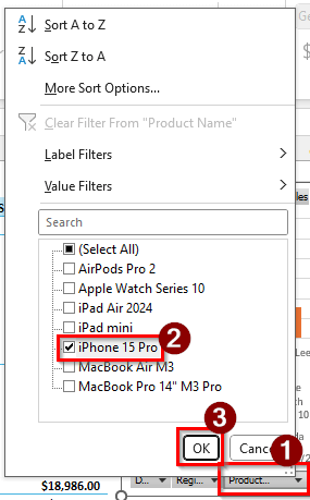 Steps to Make a Sales Report in Excel