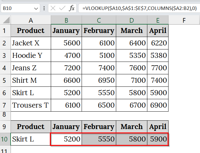 Drag and Drop to Remove a VLOOKUP Formula & Keep Values