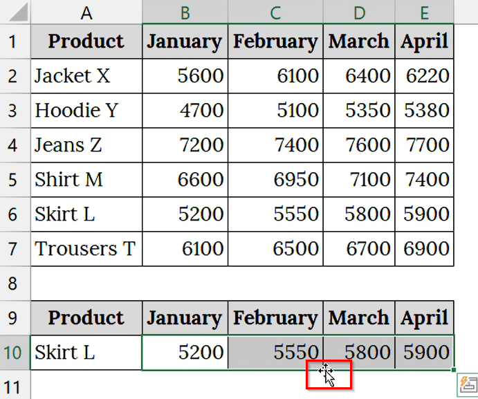 Drag and Drop to Remove a VLOOKUP Formula & Keep Values