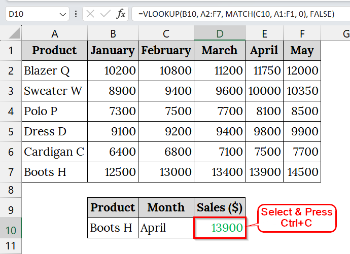 Keyboard Shortcut to Remove VLOOKUP in Excel and Keep Values