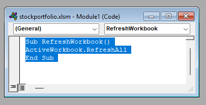 Steps to Track a Stock Portfolio in Excel