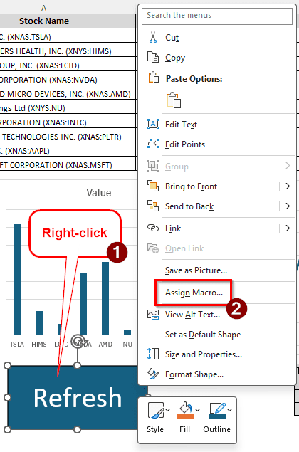 Steps to Track a Stock Portfolio in Excel